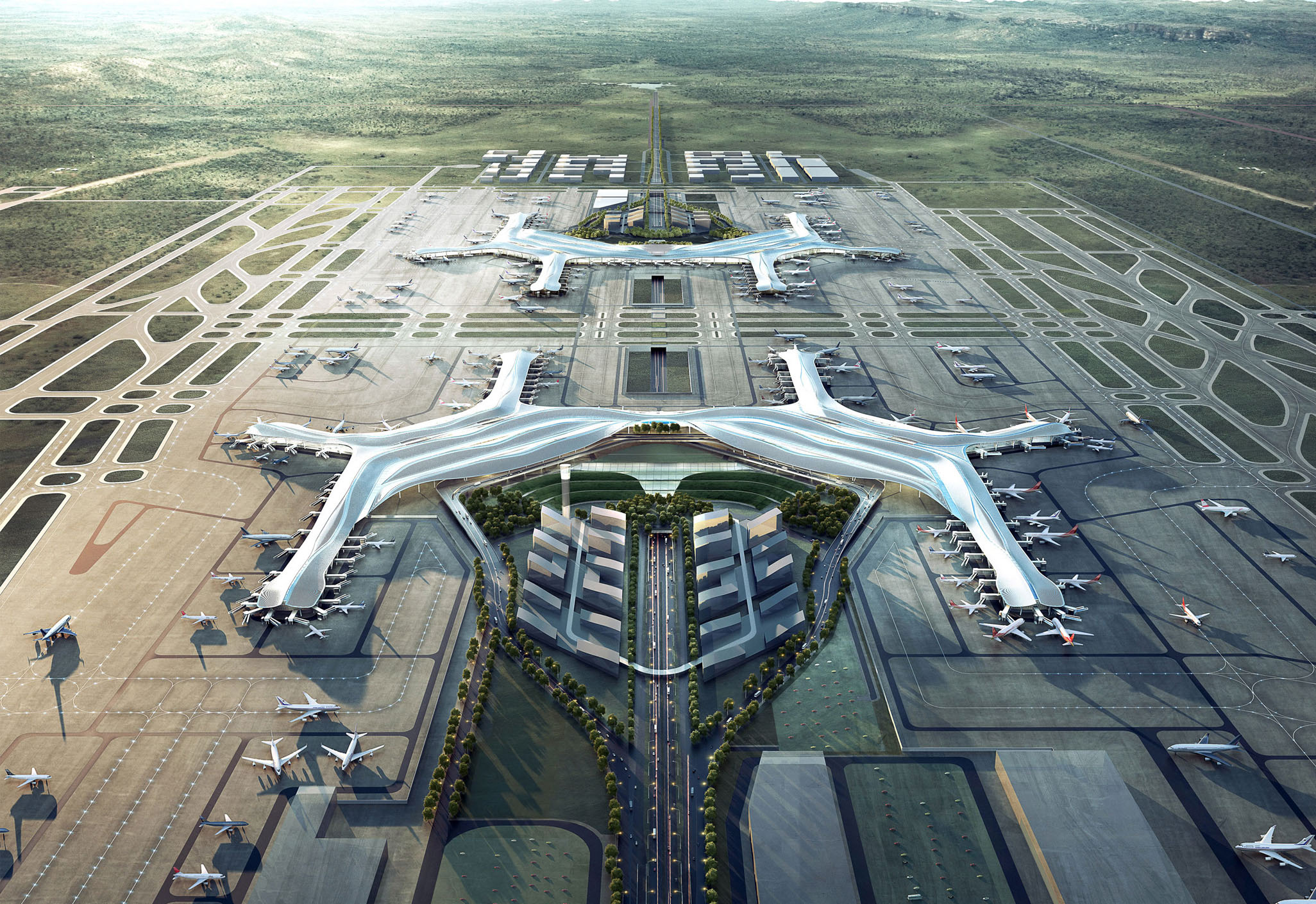 yd2333云顶集团主站助推成都天府国际机场新建停车场出入口系统